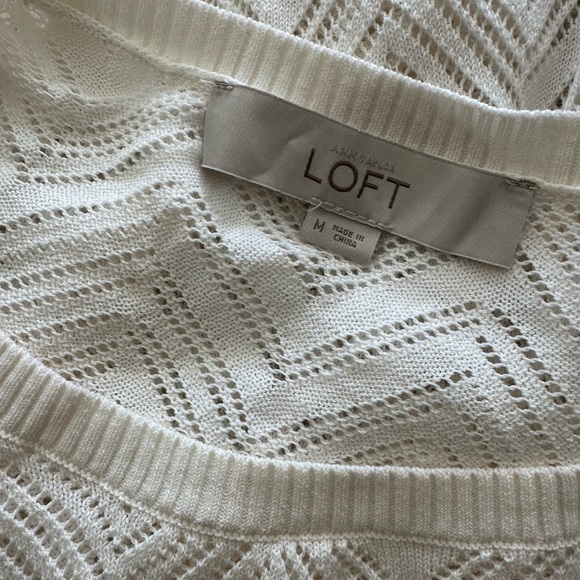LOFT Sheer Sweater - Picture 4 of 5